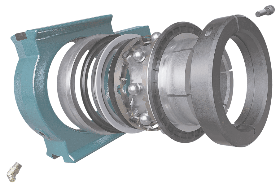 Spherical roller take-up units| Fluent Conveyors