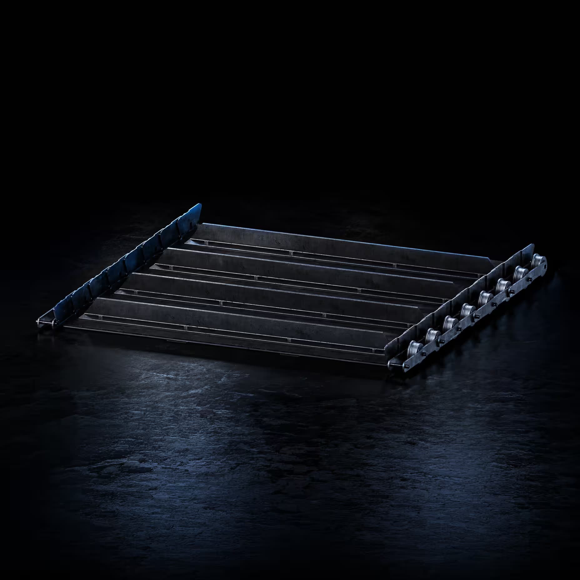 Roller Chain Belts  | Fluent Conveyors