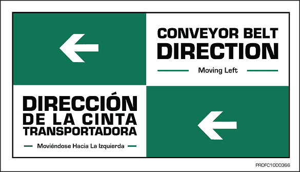 Conveyor Moving Left