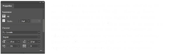 Correct leading on body copy example