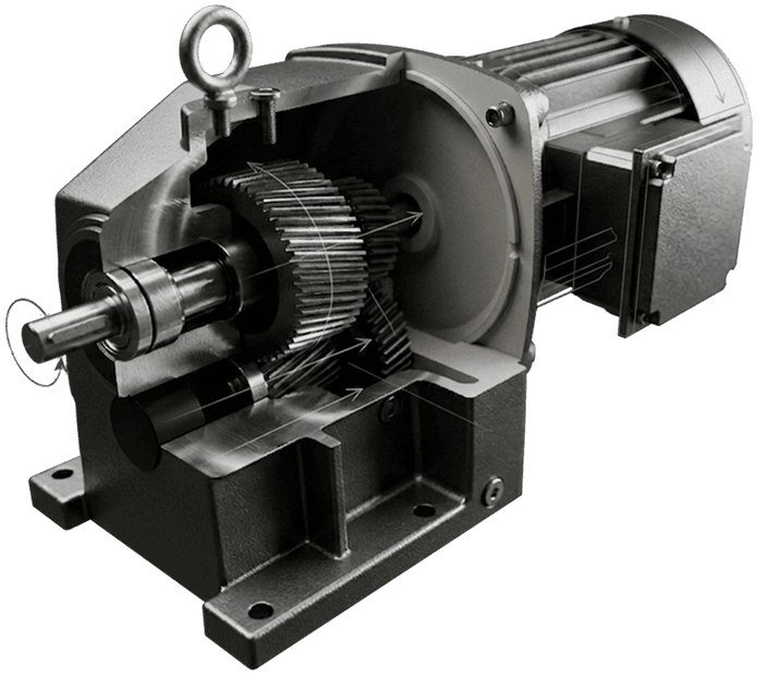 Buy complete gearmotor assemblies from Fluent