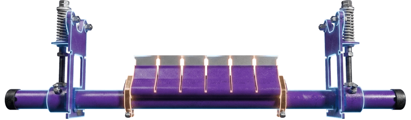 Blade wear indicators include: