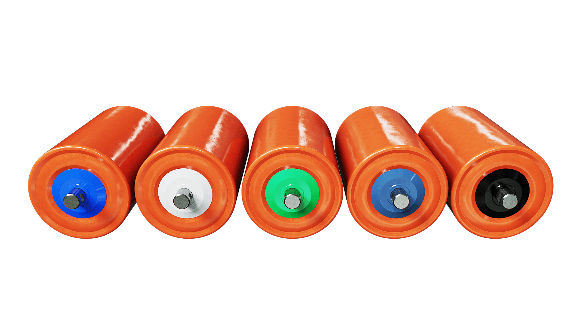 IDLER - CARRYING TROUGHING IDLER ROLLER COLORS