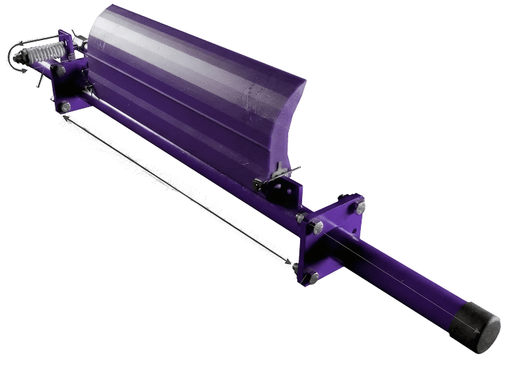 Scraper tensioning systems