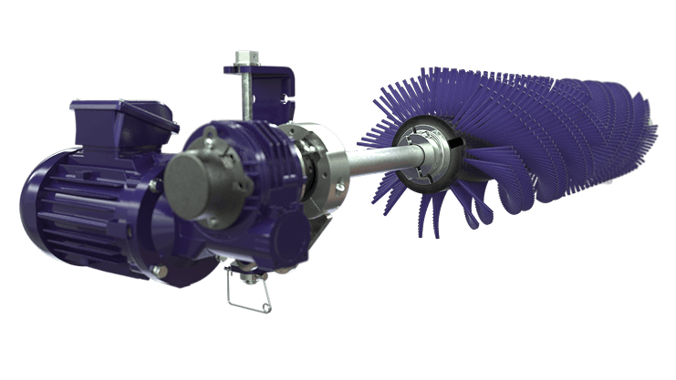 Conveyor belt brushes