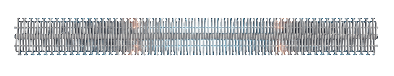 Clipper wire hook fastener strips
