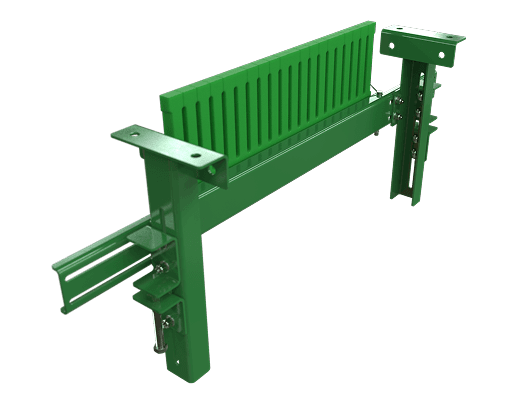 Scrapers and cleaners for chevron cleated belts