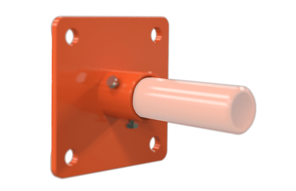 Pulley shaft clamps