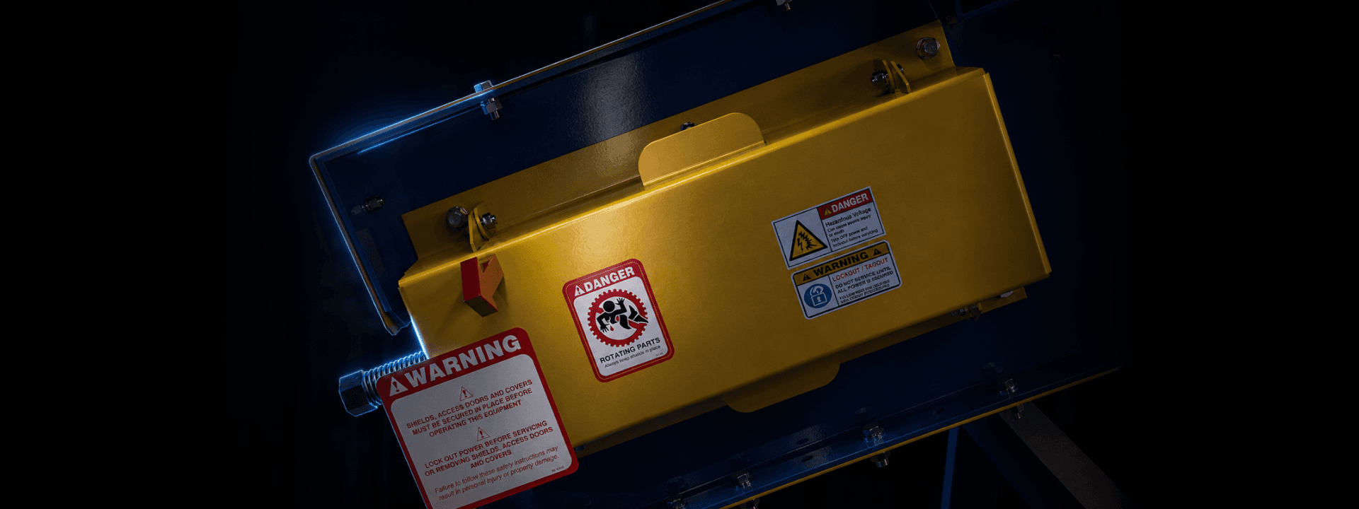 CEMA safety labels: Conveyor hazard labels