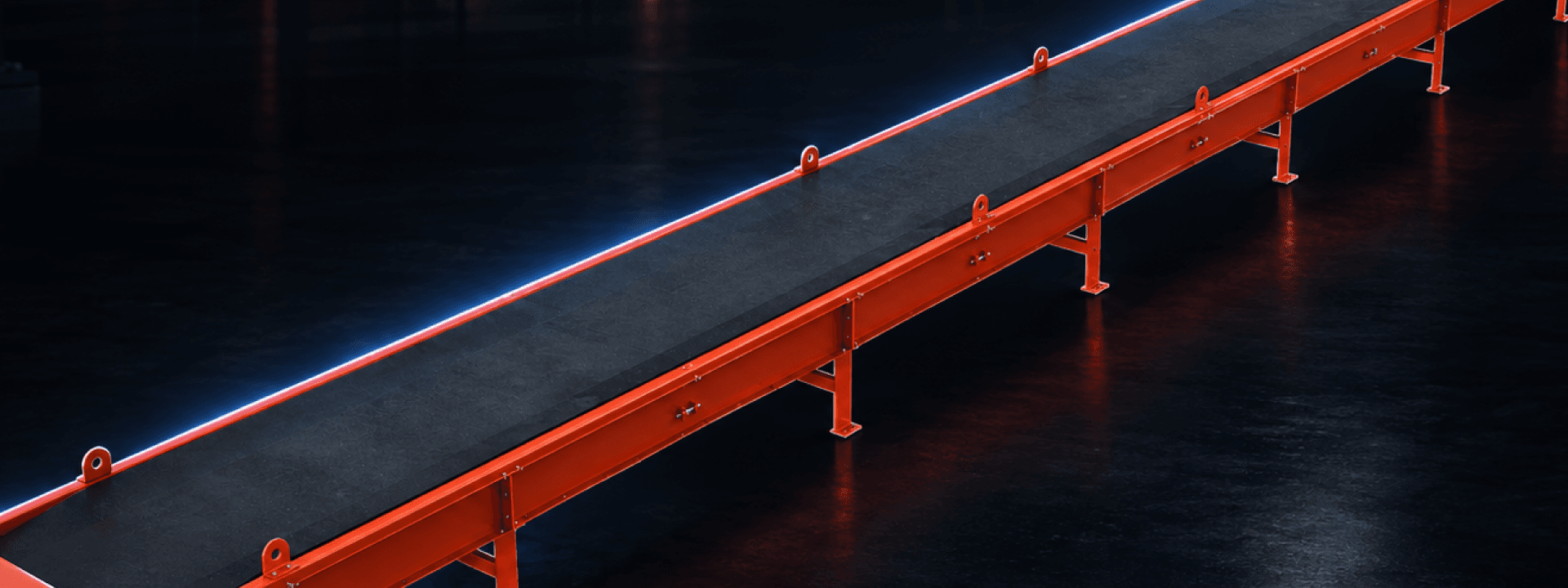 Rubber conveyor belt types