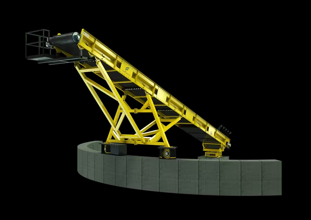 Radial Stacker - Fluent Conveyors
