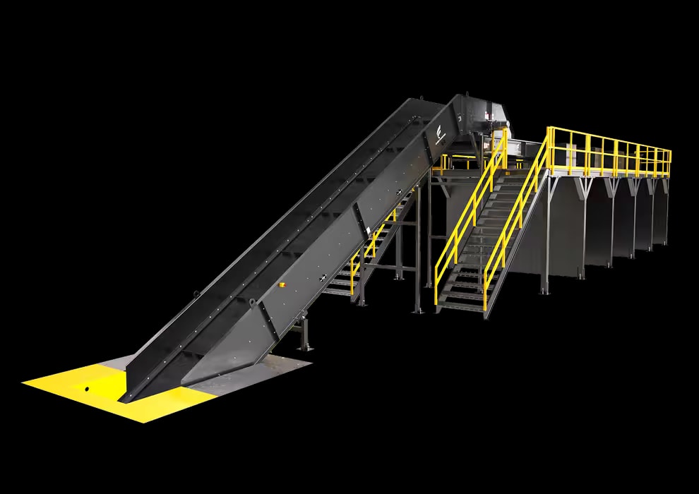 Recycling Sort Stations - Fluent Conveyors