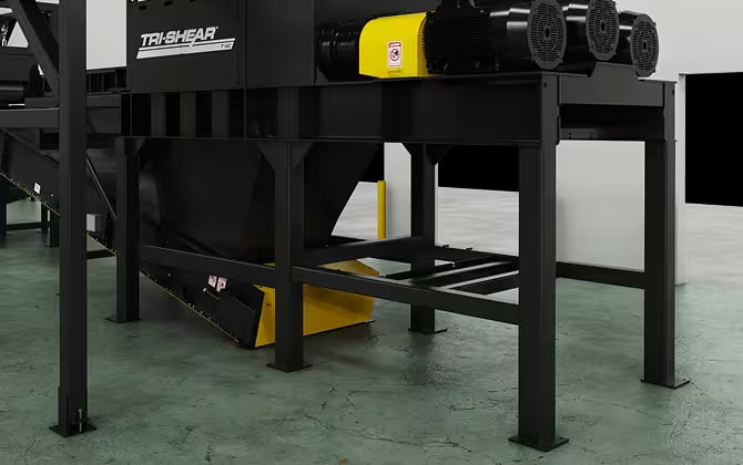 KEITH walking floor trailer unloader