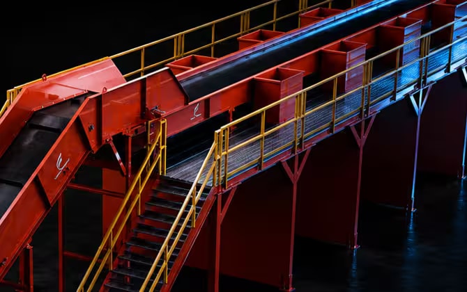 Steinert magnetic drum separators