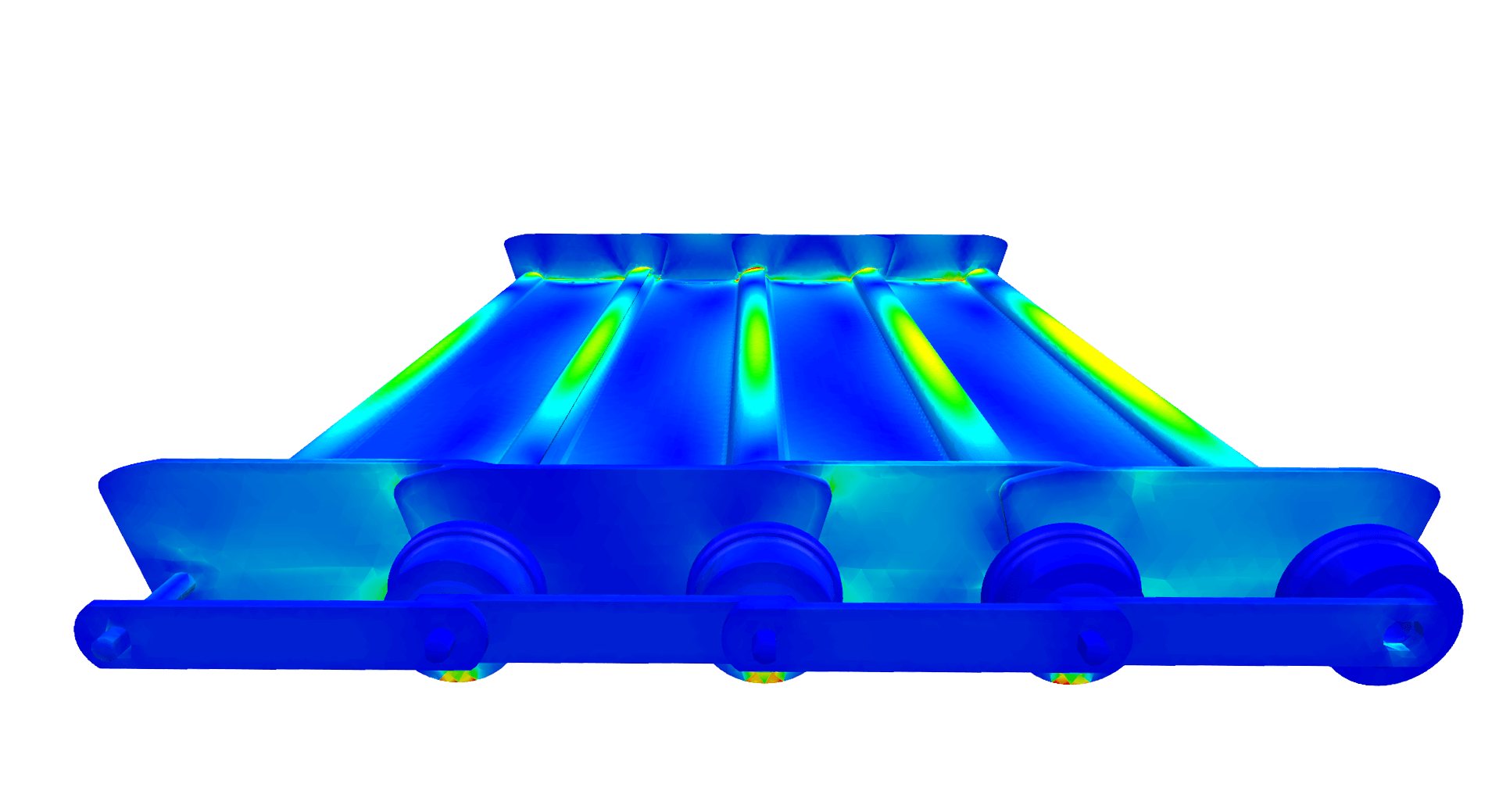 About apron pan belts