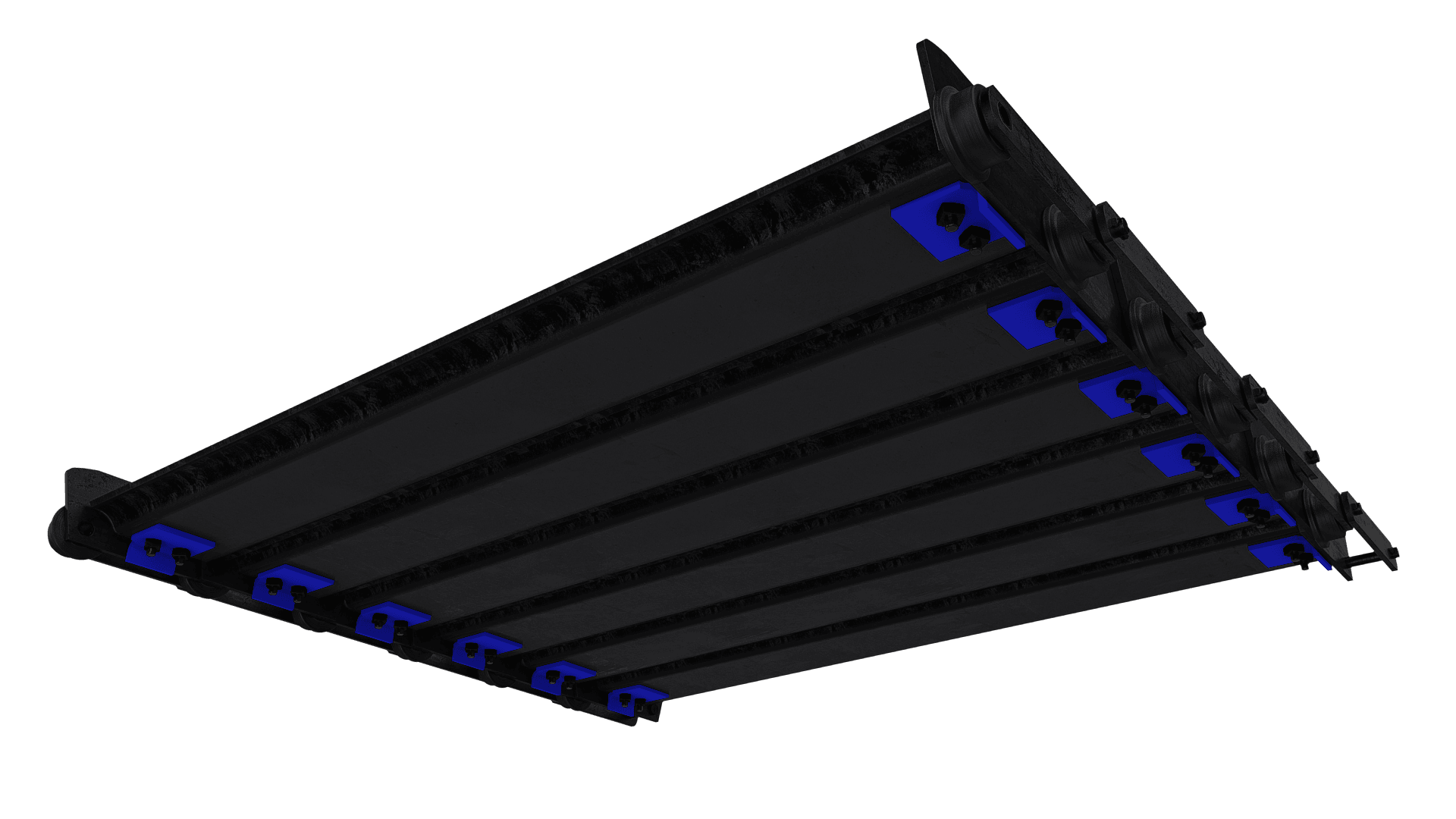 Formed plate support angles