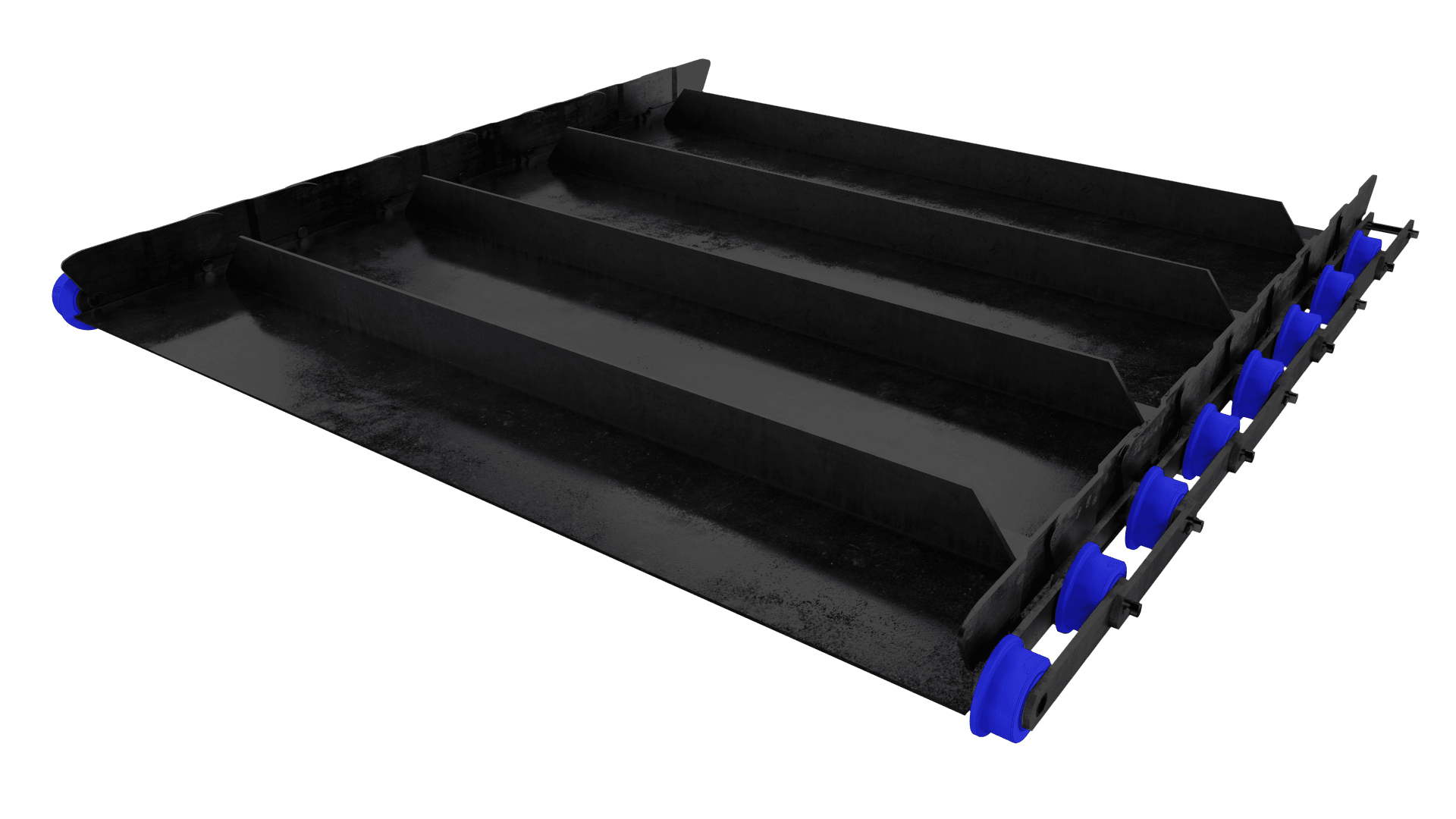 Hardened sintered steel rollers