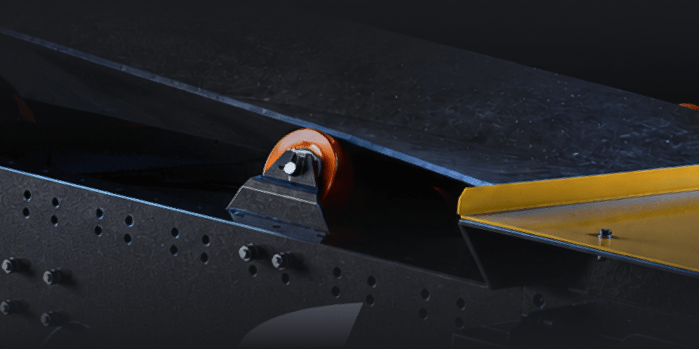 Troughing angle