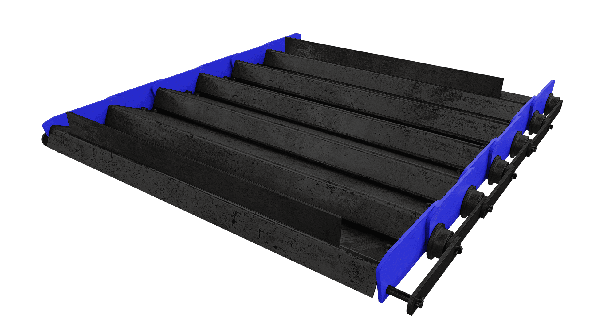 Extended inner side bar staggered wings