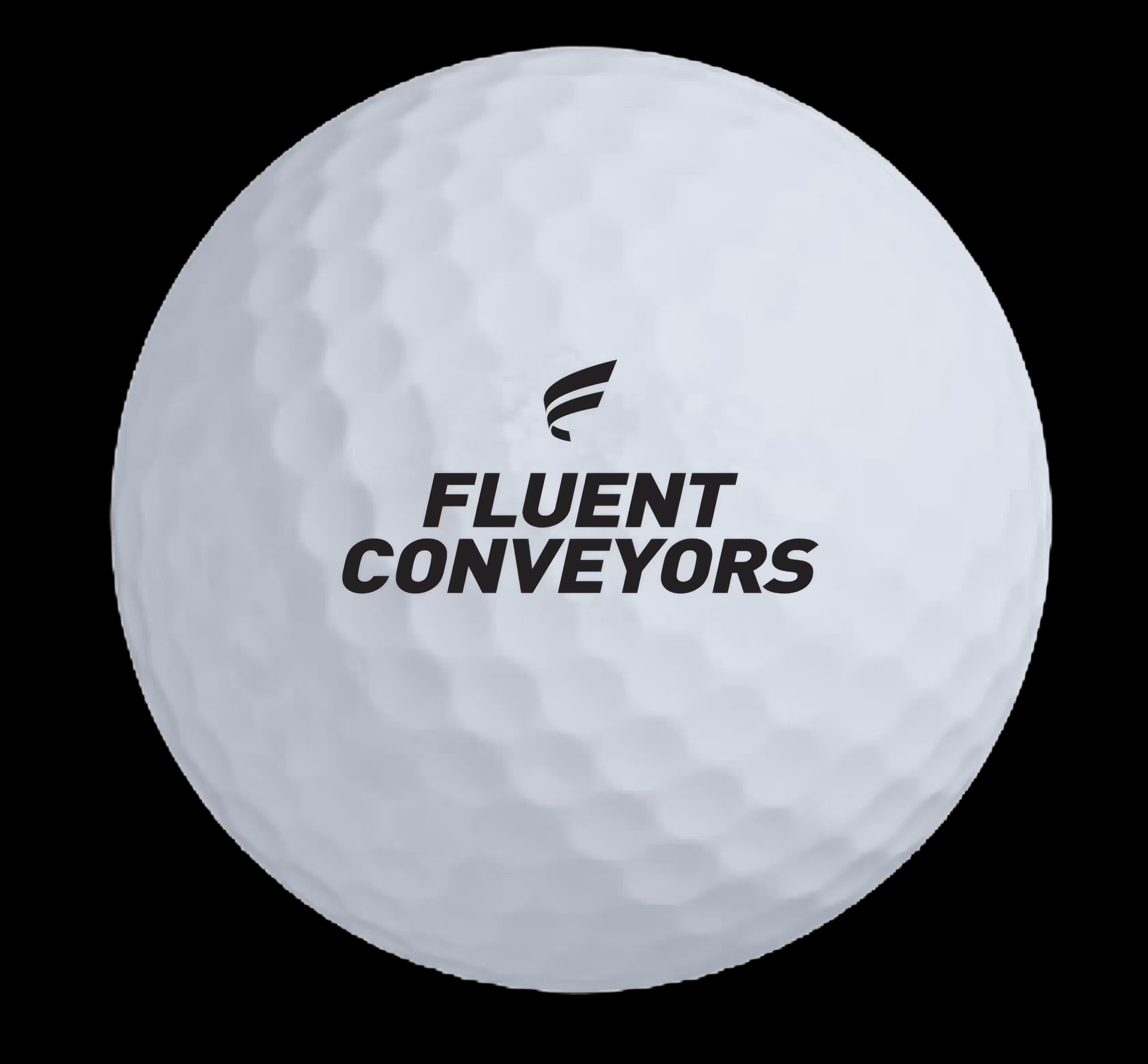 Titleist Pro V1 golf ball with Fluent logo and wordmark