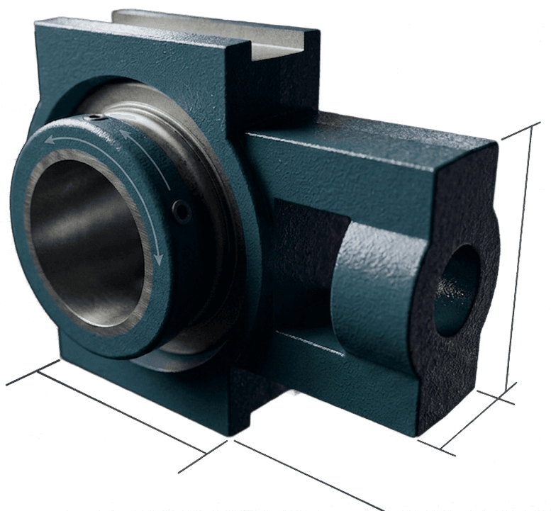How do I choose a take-up bearing?