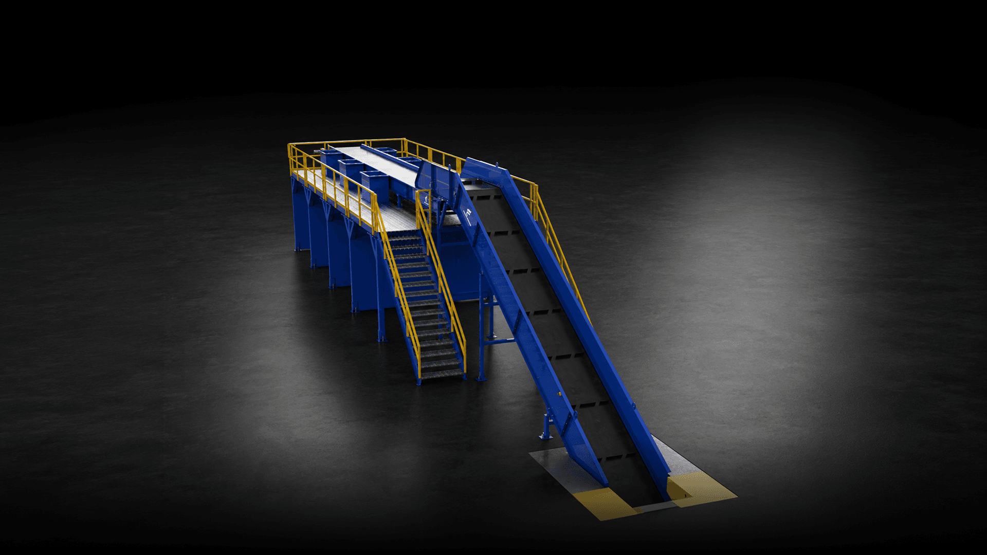 Recycling sort stations BG