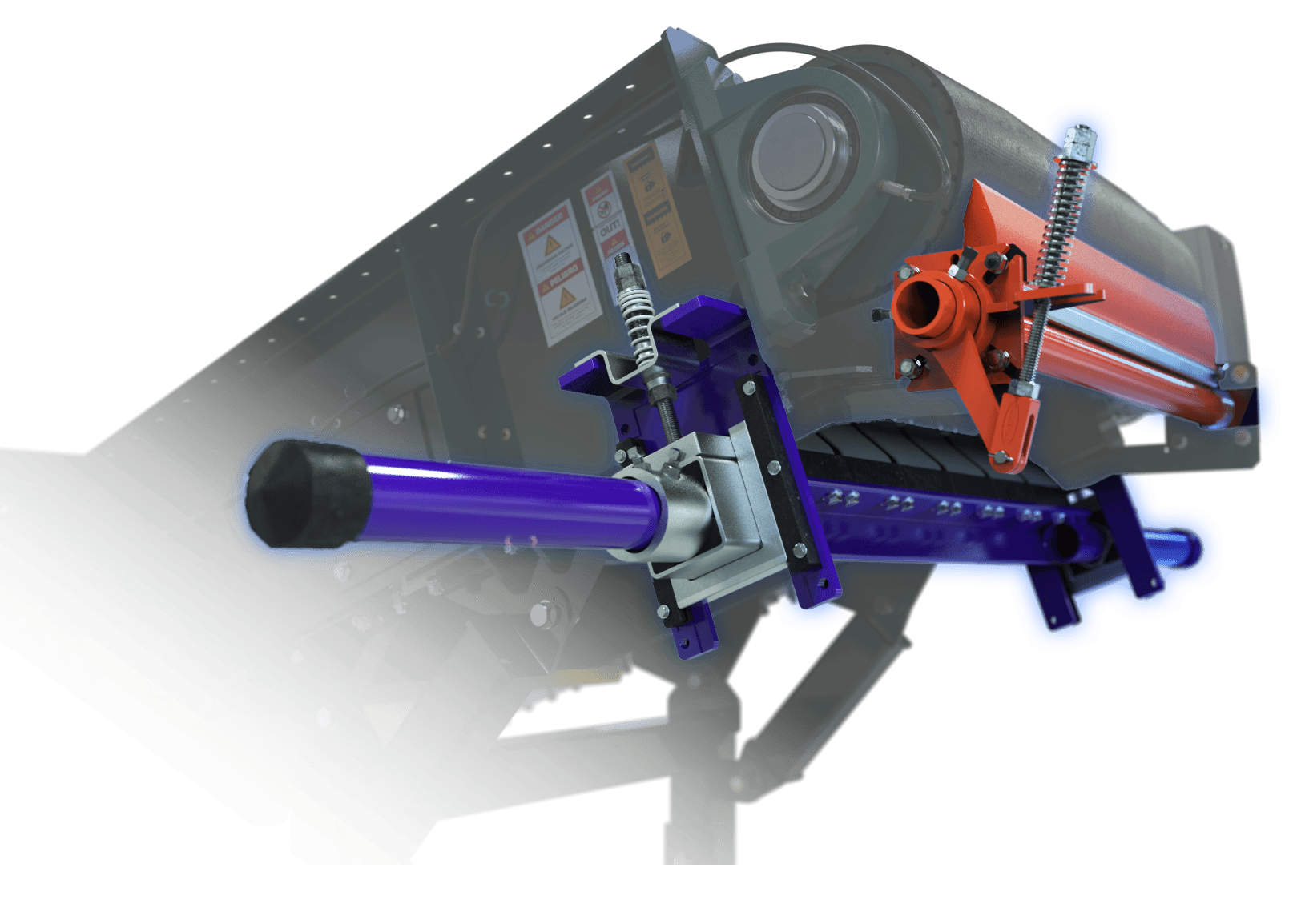 About primary belt scrapers (precleaners)