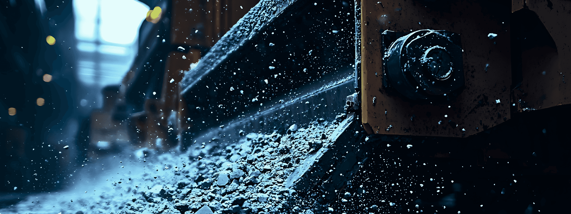 Construction recycling conveyor systems