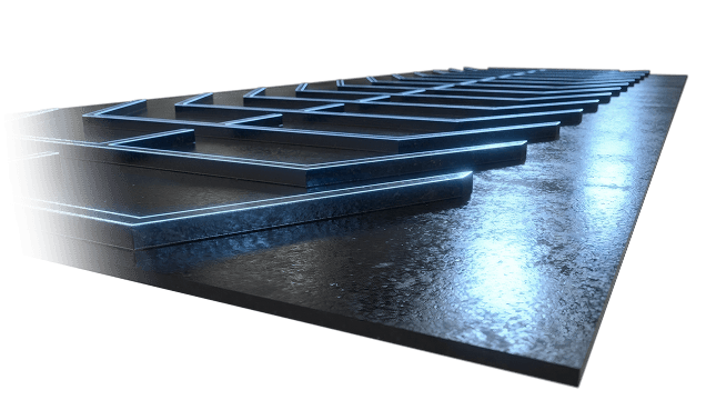 What are integrally molded belts?