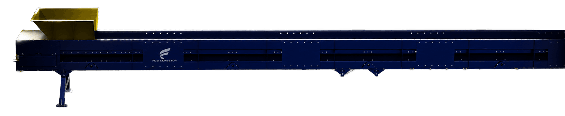 Flat idler conveyors Features