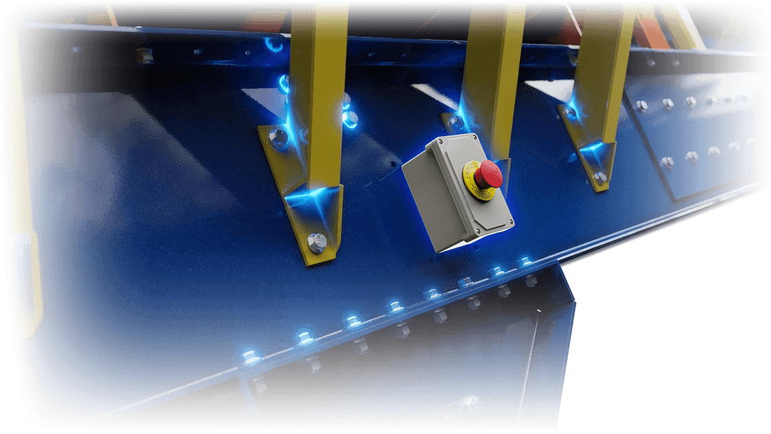 NEMA 12 E-stop features