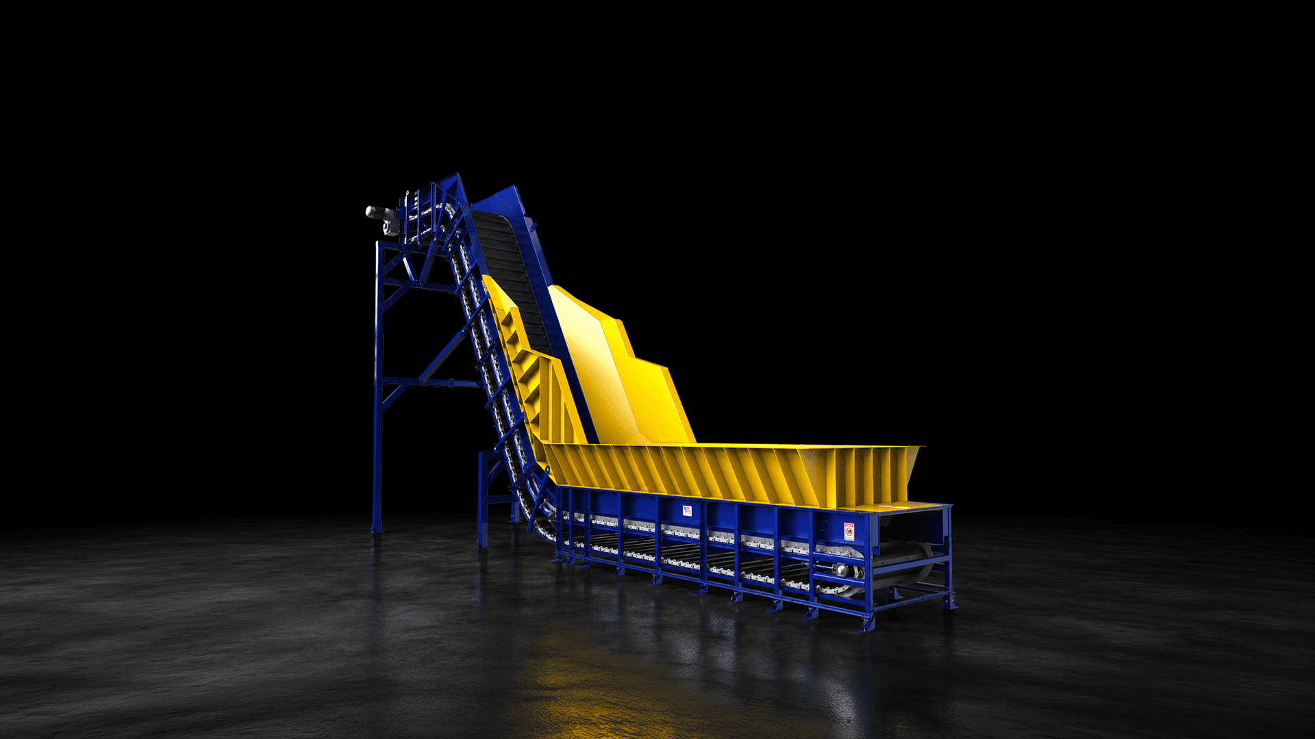 Tumble-back conveyors BG