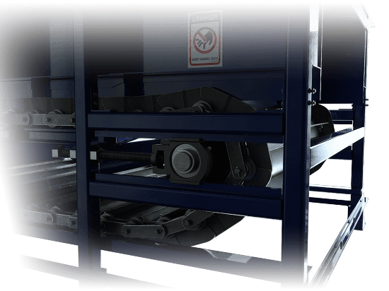 Specifications Tumble-back conveyors