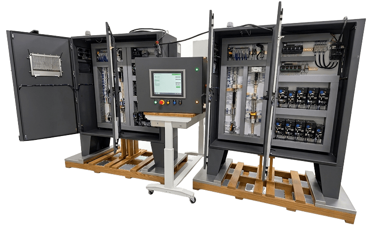 Custom conveyor control panels