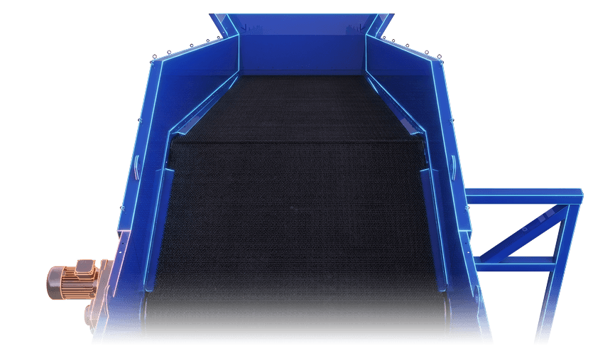 Oil-resistant conveyor belts