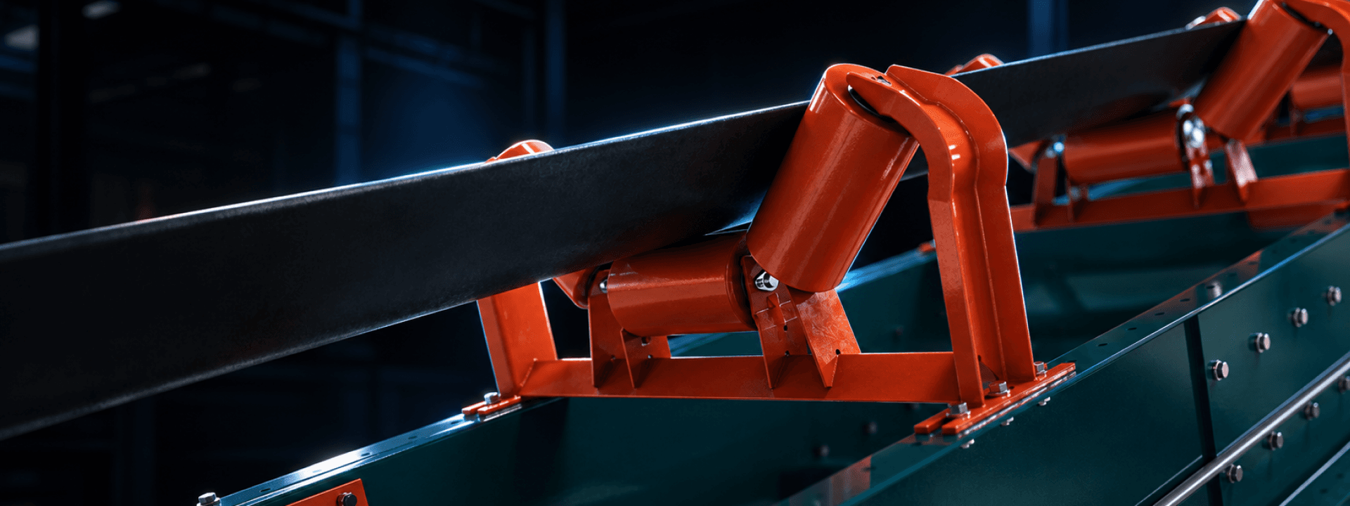 What are the components that make up a conveyor?