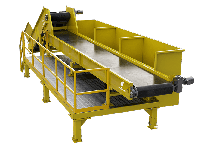 Conveyor design for hazard reduction