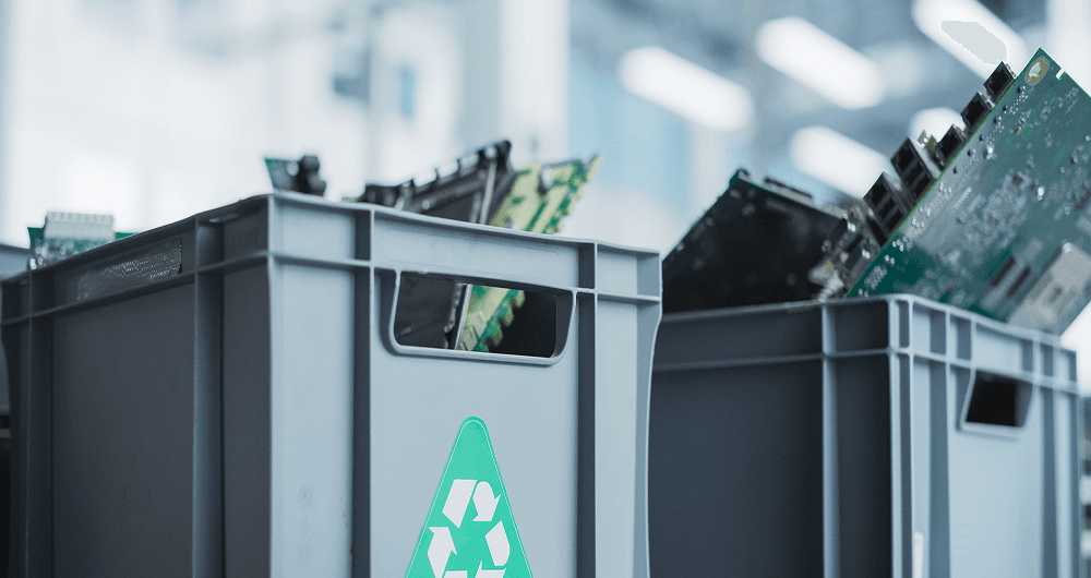 How conveyors improve e-waste recycling