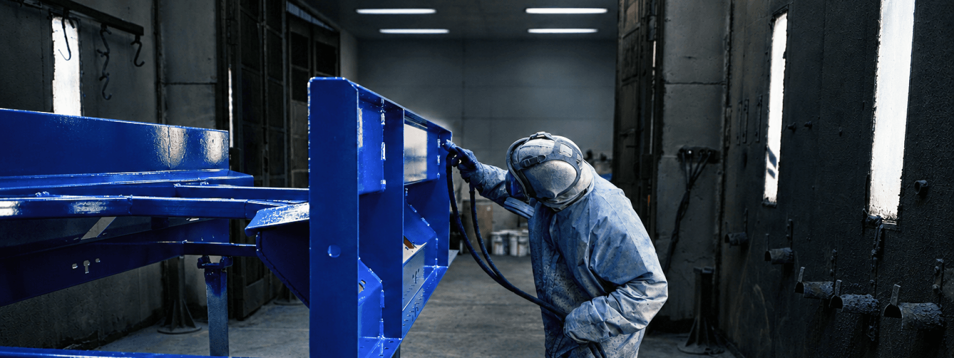 How we paint our conveyors