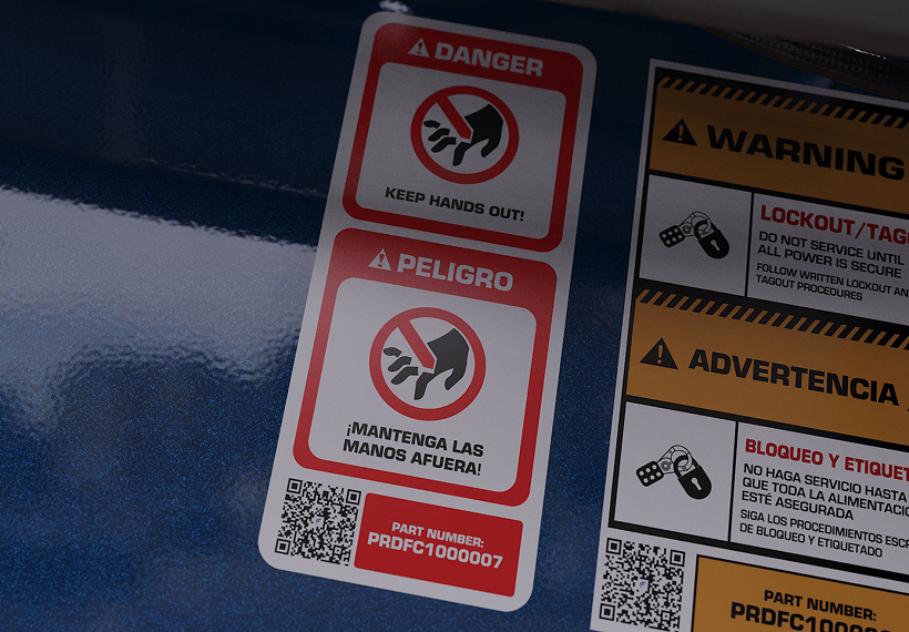 Train around tasks and label the machine